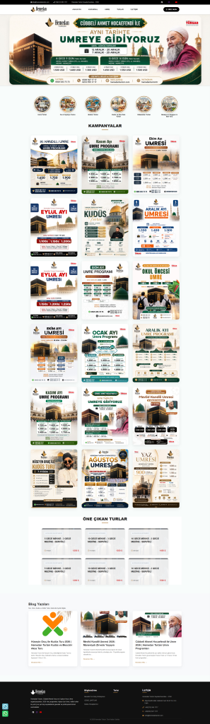 Hemedan Turizm Web Tasarımı